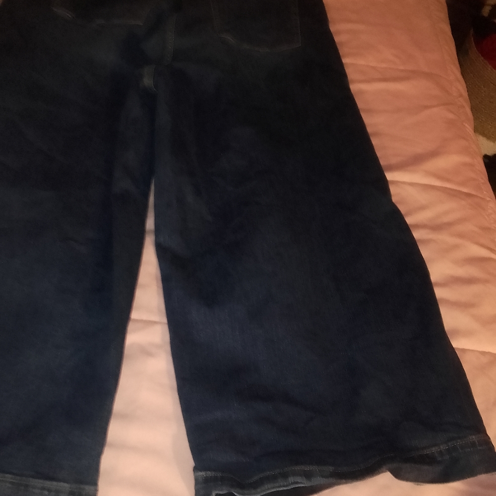 Casual Wide-Leg Denim Pants - Picture 12 of 12